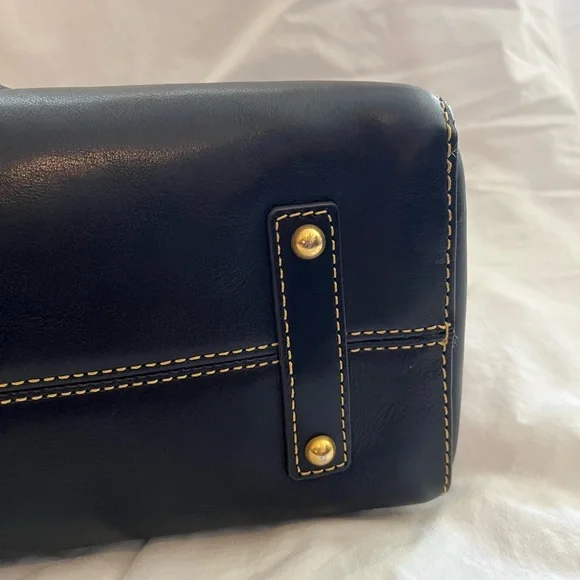 Dooney and Bourke Florentine Cameron satchel - Navy - Picture 8 of 11